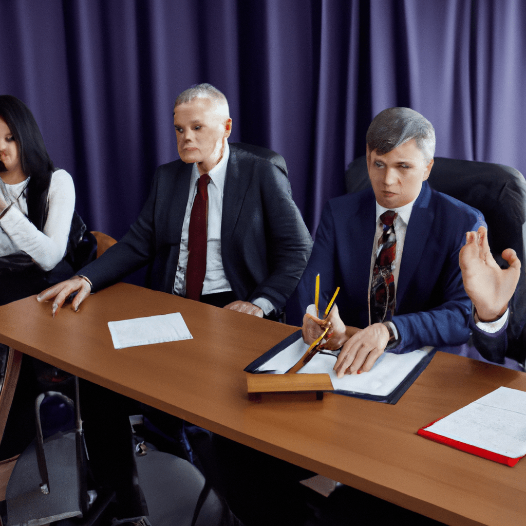 3 - [A group of professionals, including lawyers and tax advisors, discussing the creation of a legal and tax structure for capital protection.] Sigma 85 mm f/1.4. No text.. Sigma 85 mm f/1.4. No text.