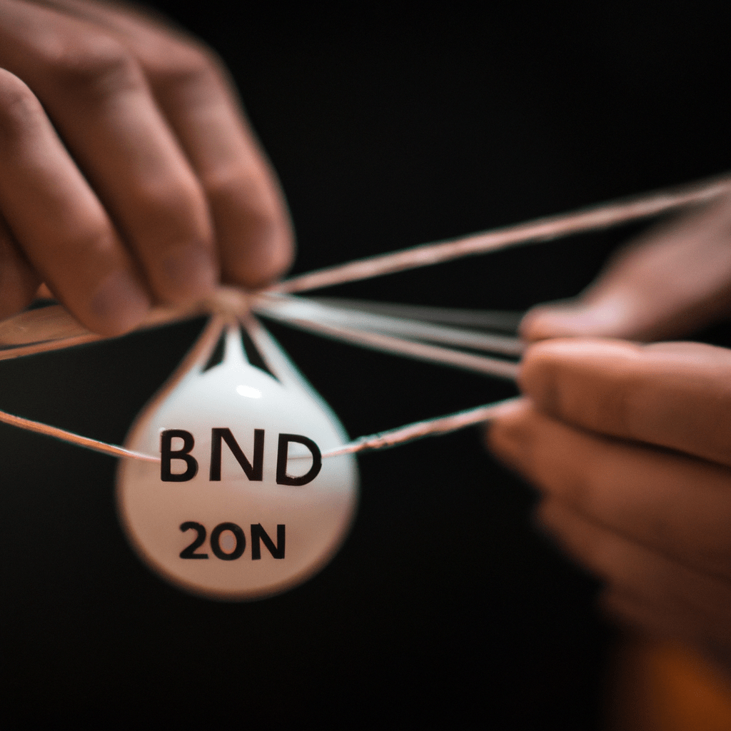 A photo of a person holding a bond symbolizing stable returns.. Sigma 85 mm f/1.4. No text.