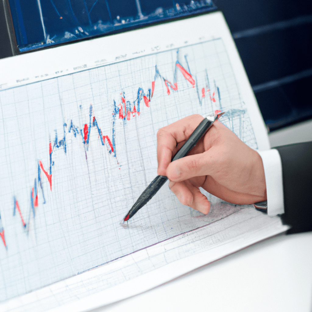 A photo of a businessman analyzing economic factors affecting bond markets.. Sigma 85 mm f/1.4. No text.