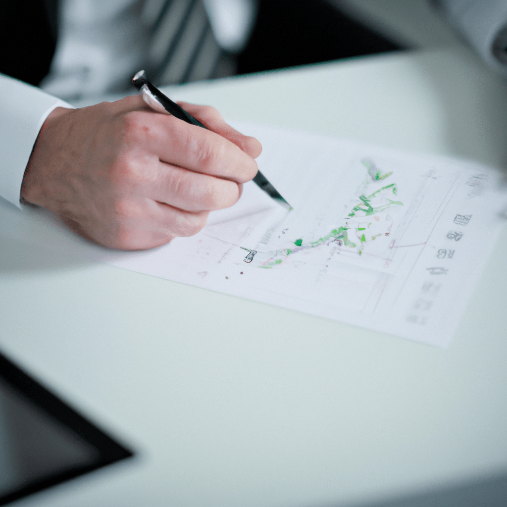 A photo of an investor analyzing different bond investment strategies and setting profit goals.. Sigma 85 mm f/1.4. No text.