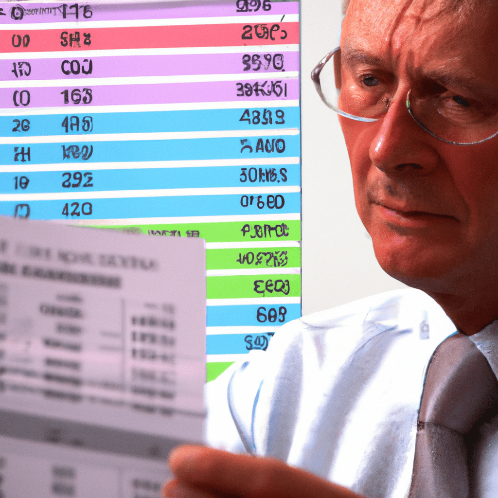 3 - PHOTO: An investor carefully reviewing credit rating of bond issuers. Canon 50mm f/1.8. No text.. Sigma 85 mm f/1.4. No text.