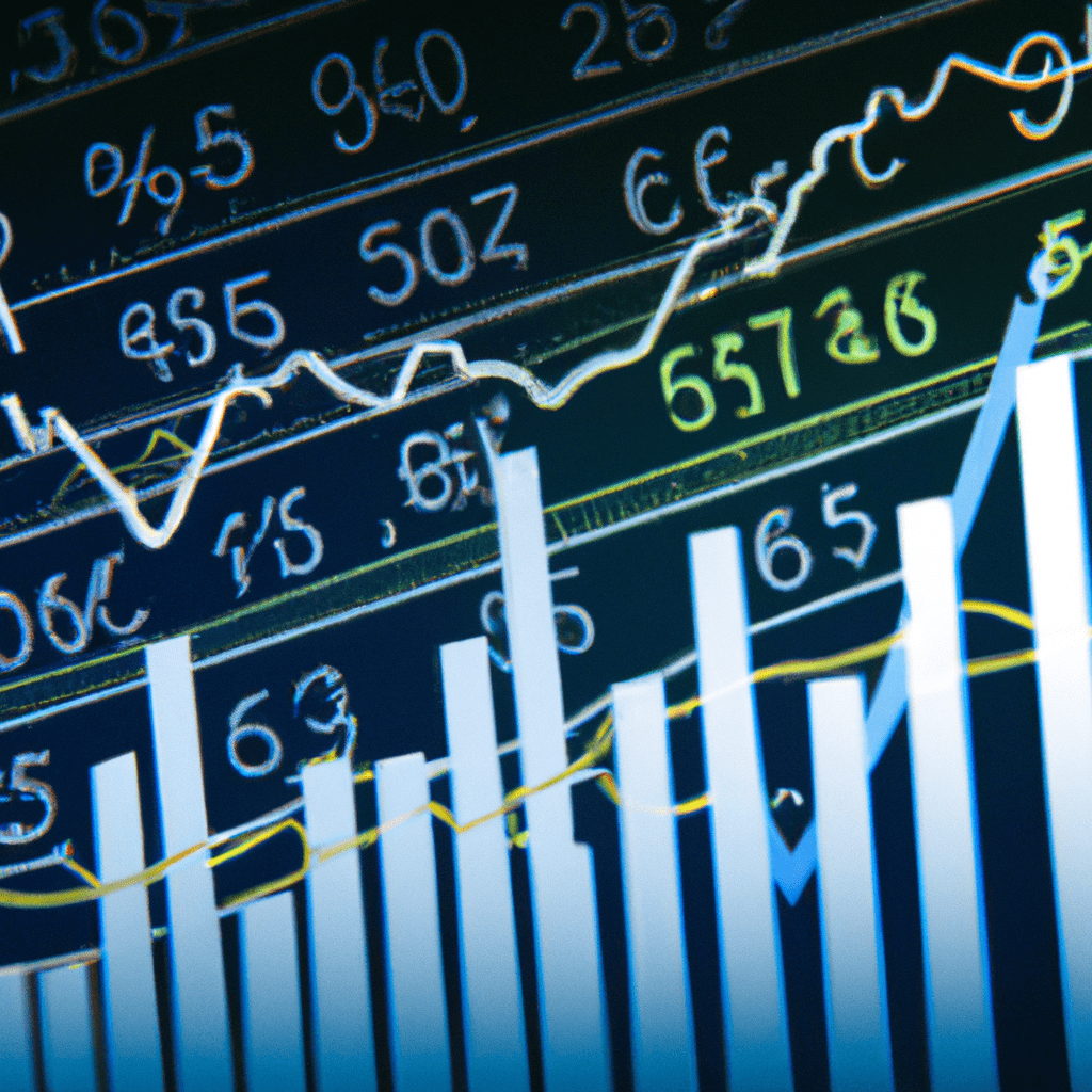 [Stock market graph with upward trend and dollar signs]. Sigma 85 mm f/1.4. No text.