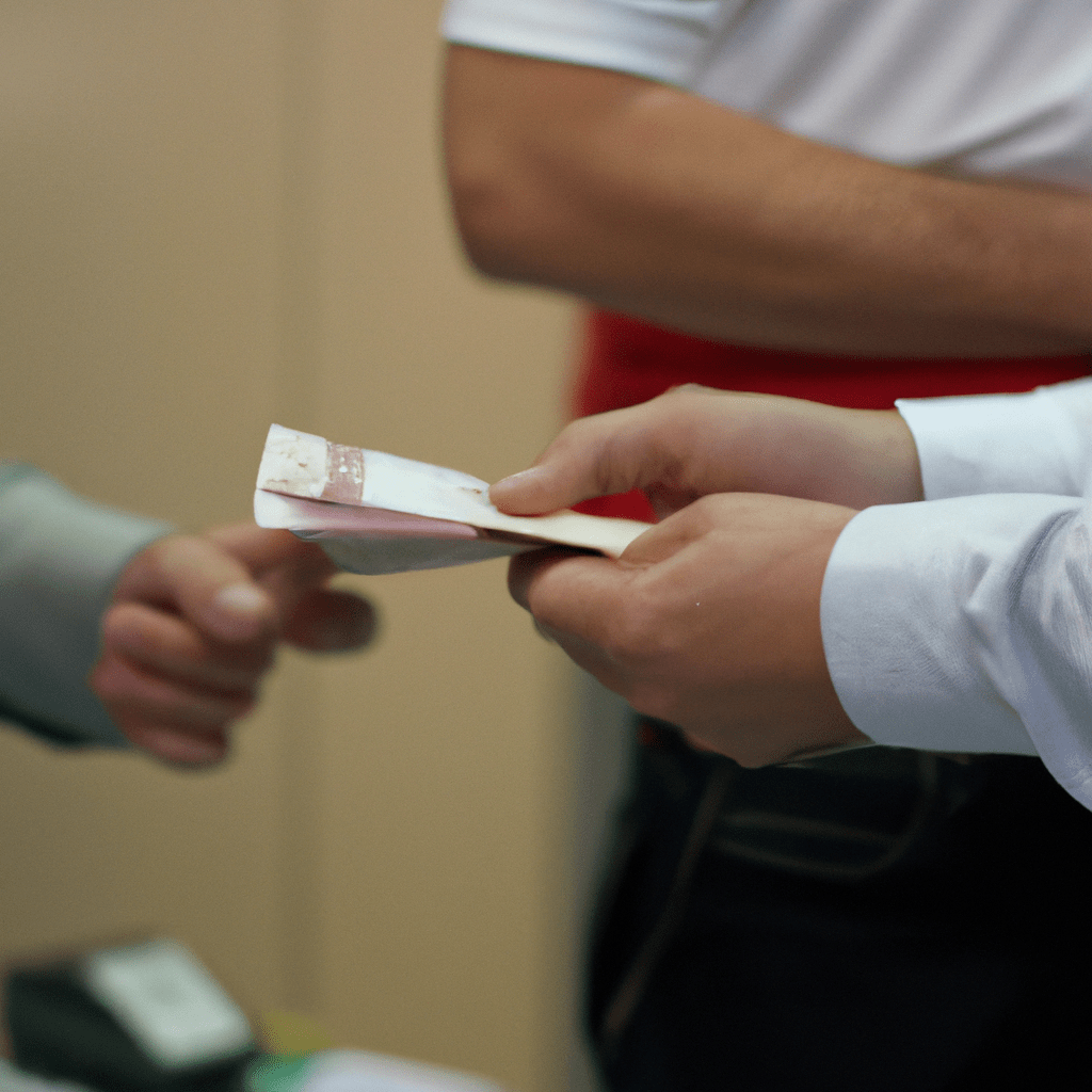 [A photo of a person exchanging bonds for cash signifies the importance of bond liquidity in investment]. Sigma 85 mm f/1.4. No text.