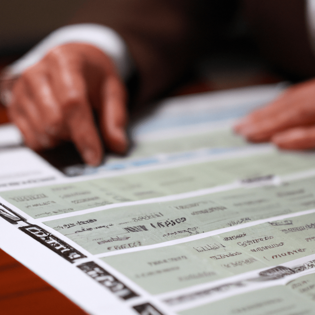 2 - A picture of a financial advisor using a bond investment calendar to strategize for their clients. Sigma 85 mm f/1.4. No text.. Sigma 85 mm f/1.4. No text.